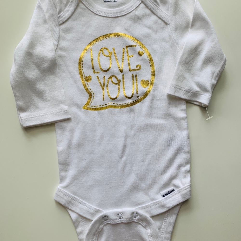 Love you onesie